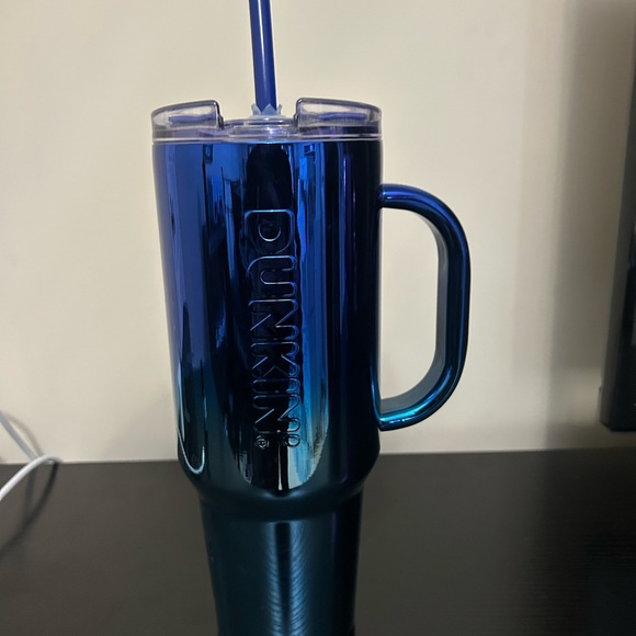 Dunkin Stanley style Blue Tumbler - Picture 2 of 5
